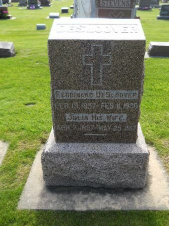 DESLOOVER, JULIA - Mitchell County, Iowa | JULIA DESLOOVER 