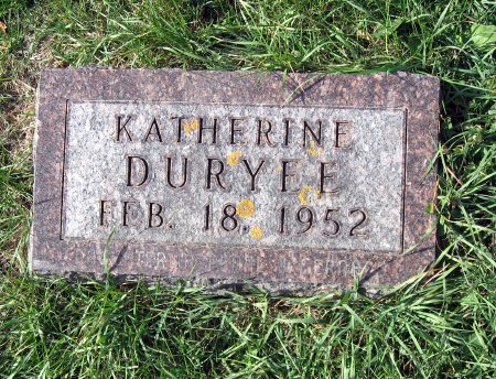 DURYEE, KATHERINE - Mitchell County, Iowa | KATHERINE DURYEE 