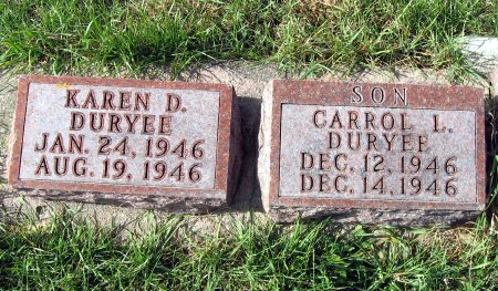 DURYEE, CARROL L. - Mitchell County, Iowa | CARROL L. DURYEE 
