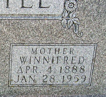 DURYEE, WINNIFRED (CLOSEUP) - Mitchell County, Iowa | WINNIFRED (CLOSEUP) DURYEE 