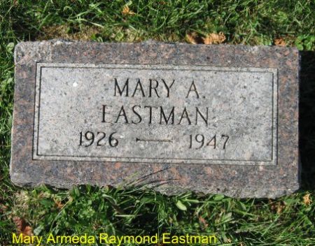 EASTMAN, MARY A. - Mitchell County, Iowa | MARY A. EASTMAN 