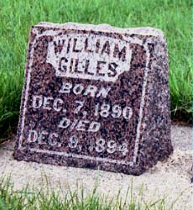 GILLES, WILLIAM (1890-1894) - Mitchell County, Iowa | WILLIAM (1890-1894) GILLES 