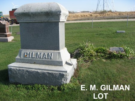 GILMAN, E. M. (LOT) - Mitchell County, Iowa | E. M. (LOT) GILMAN 