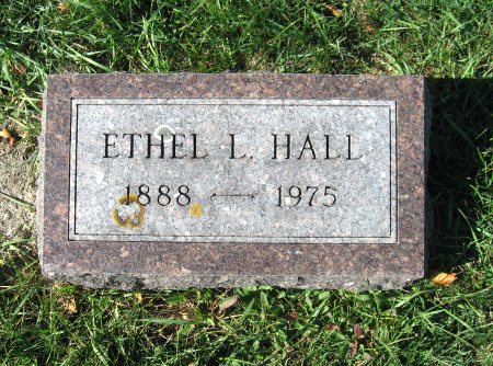 HALL, ETHEL L. - Mitchell County, Iowa | ETHEL L. HALL 