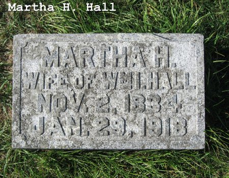 HALL, MARTHA H. - Mitchell County, Iowa | MARTHA H. HALL 