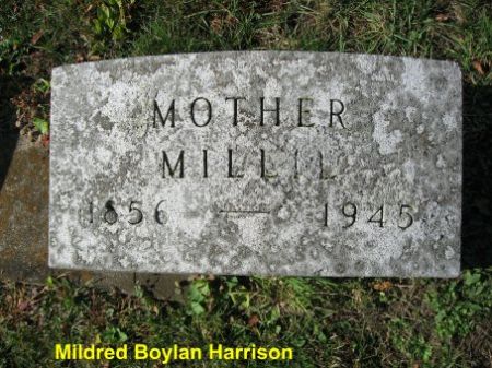 BOYLAN HARRISON, MILDRED - Mitchell County, Iowa | MILDRED BOYLAN HARRISON 