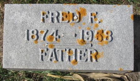 HARSHBARGER, FREDERICK F. 1874-1958 - Mitchell County, Iowa | FREDERICK F. 1874-1958 HARSHBARGER 