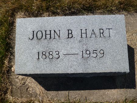 HART, JOHN B. - Mitchell County, Iowa | JOHN B. HART 
