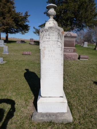 HARTWIG, REINHARD CARL CHRISTIAN - Mitchell County, Iowa | REINHARD CARL CHRISTIAN HARTWIG 