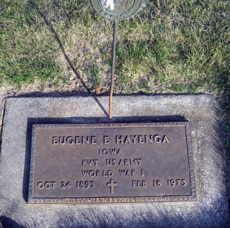 HAYENGA, EUGENE E. - Mitchell County, Iowa | EUGENE E. HAYENGA 