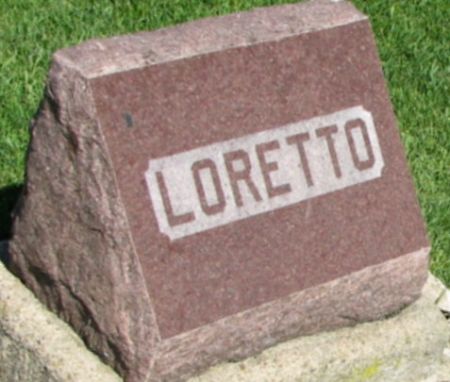 HUGHES, LORETTO - Mitchell County, Iowa | LORETTO HUGHES 