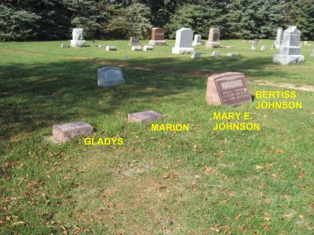 JOHNSON, BERTISS BRYANT (LOT) - Mitchell County, Iowa | BERTISS BRYANT (LOT) JOHNSON 