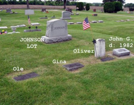 JOHNSON, OLE O. (LOT) - Mitchell County, Iowa | OLE O. (LOT) JOHNSON 