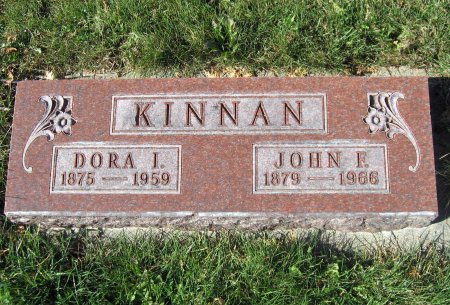KINNAN, DORA I. - Mitchell County, Iowa | DORA I. KINNAN 