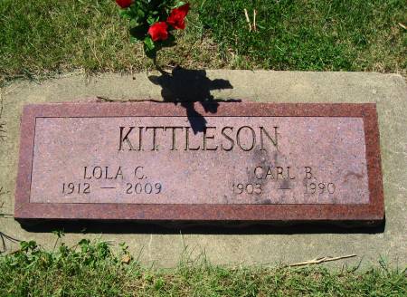 DIETERICH KITTLESON, LOLA CLARA - Mitchell County, Iowa | LOLA CLARA DIETERICH KITTLESON 