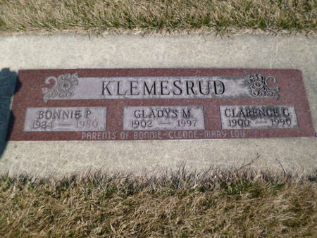 KLEMESRUD, CLARENCE - Mitchell County, Iowa | CLARENCE KLEMESRUD 