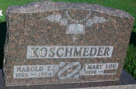KOSCHMEDER, HAROLD E. - Mitchell County, Iowa | HAROLD E. KOSCHMEDER 