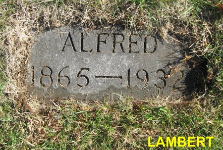 LAMBERT, ALFRED - Mitchell County, Iowa | ALFRED LAMBERT 