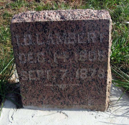 LAMBERT, ISAAC DEXTER - Mitchell County, Iowa | ISAAC DEXTER LAMBERT 