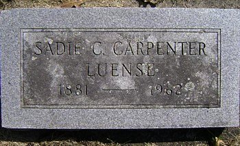 LUENSE, SADIE C. - Mitchell County, Iowa | SADIE C. LUENSE 