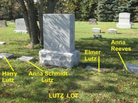 LUTZ REEVES, ANNA - Mitchell County, Iowa | ANNA LUTZ REEVES 