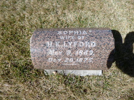 LYFORD, SOPHIA - Mitchell County, Iowa | SOPHIA LYFORD 