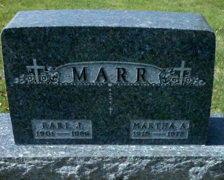 MARR, EARL JOSEPH - Mitchell County, Iowa | EARL JOSEPH MARR 