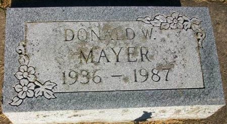MAYER, DONALD W. - Mitchell County, Iowa | DONALD W. MAYER 