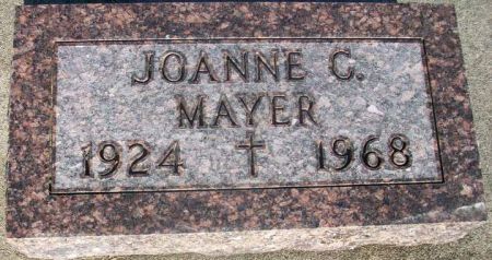 MAYER, JOANNE CHRISTINE - Mitchell County, Iowa | JOANNE CHRISTINE MAYER 