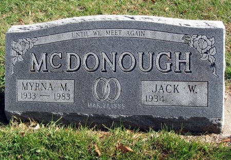 MCDONOUGH, MYRNA M. - Mitchell County, Iowa | MYRNA M. MCDONOUGH 