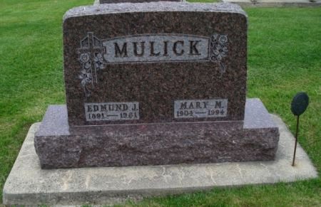MULICK, MARY M. (1904) - Mitchell County, Iowa | MARY M. (1904) MULICK 