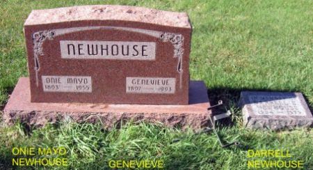 NEWHOUSE, DARRELL (LOT) - Mitchell County, Iowa | DARRELL (LOT) NEWHOUSE 