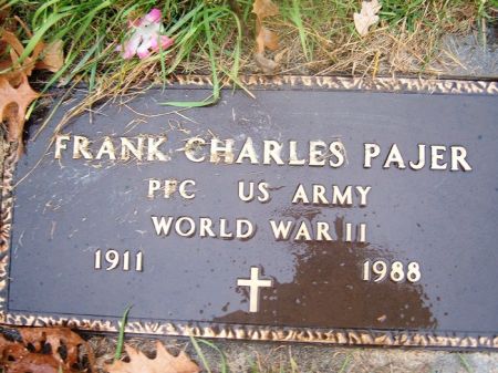 PAJER, FRANK CHARLES (MIL) - Mitchell County, Iowa | FRANK CHARLES (MIL) PAJER 