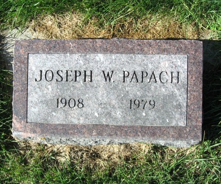 PAPACH, JOSEPH W. - Mitchell County, Iowa | JOSEPH W. PAPACH 