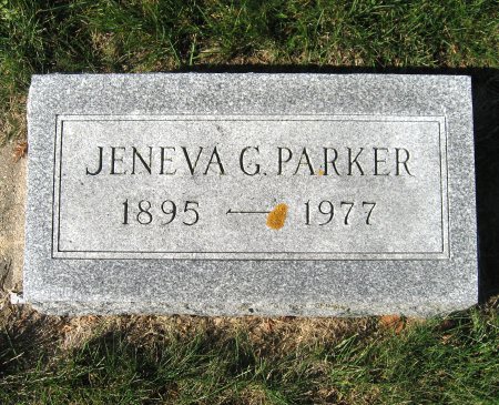 PARKER, JENEVA G. - Mitchell County, Iowa | JENEVA G. PARKER 