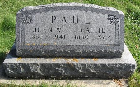 SMITH PAUL, HATTIE - Mitchell County, Iowa | HATTIE SMITH PAUL 