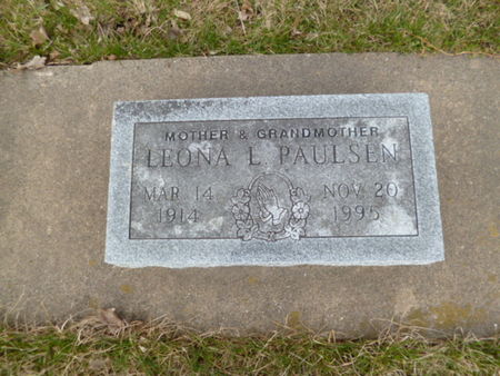 PAULSEN, LEONA L. - Mitchell County, Iowa | LEONA L. PAULSEN 