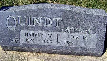 QUINDT, HARVEY W., MSGT. - Mitchell County, Iowa | HARVEY W., MSGT. QUINDT 