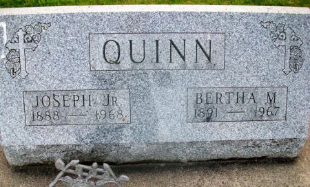 QUINN, BERTHA M. - Mitchell County, Iowa | BERTHA M. QUINN 