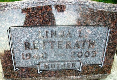 RETTERATH, LINDA LEE (TIBBITTS) - Mitchell County, Iowa | LINDA LEE (TIBBITTS) RETTERATH 