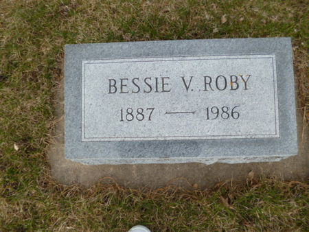ROBY, BESSIE V. - Mitchell County, Iowa | BESSIE V. ROBY 