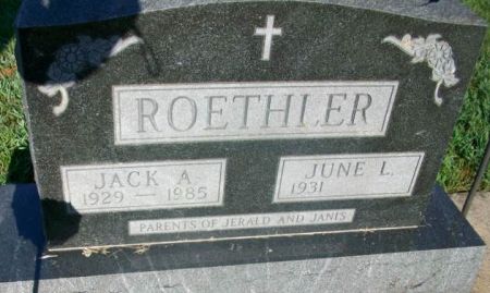 ROETHLER, JACK A. - Mitchell County, Iowa | JACK A. ROETHLER 