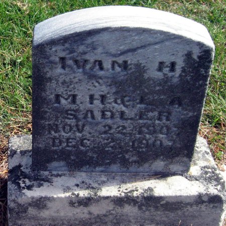 SADLER, IVAN H. - Mitchell County, Iowa | IVAN H. SADLER 