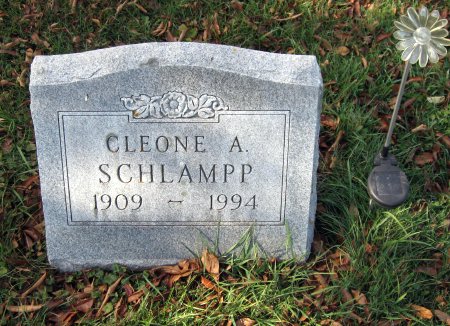 SCHLAMPP, CLEONE A. - Mitchell County, Iowa | CLEONE A. SCHLAMPP 