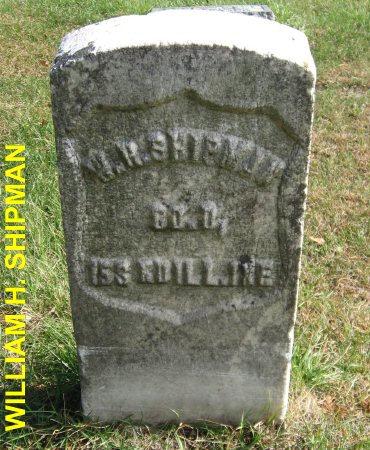 SHIPMAN, WILLIAM H. (MILITARY) - Mitchell County, Iowa | WILLIAM H. (MILITARY) SHIPMAN 