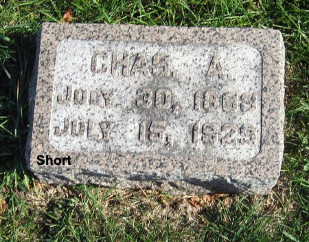 SHORT, CHARLES A. - Mitchell County, Iowa | CHARLES A. SHORT 