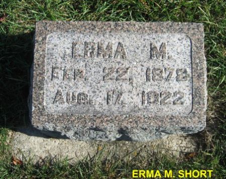 SHORT, ERMA M. - Mitchell County, Iowa | ERMA M. SHORT 