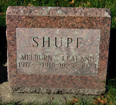SHUPE, MELBURN - Mitchell County, Iowa | MELBURN SHUPE 