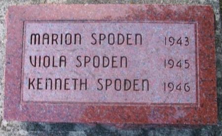 SPODEN, KENNETH - Mitchell County, Iowa | KENNETH SPODEN 