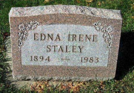 STALEY, EDNA  IRENE - Mitchell County, Iowa | EDNA  IRENE STALEY 